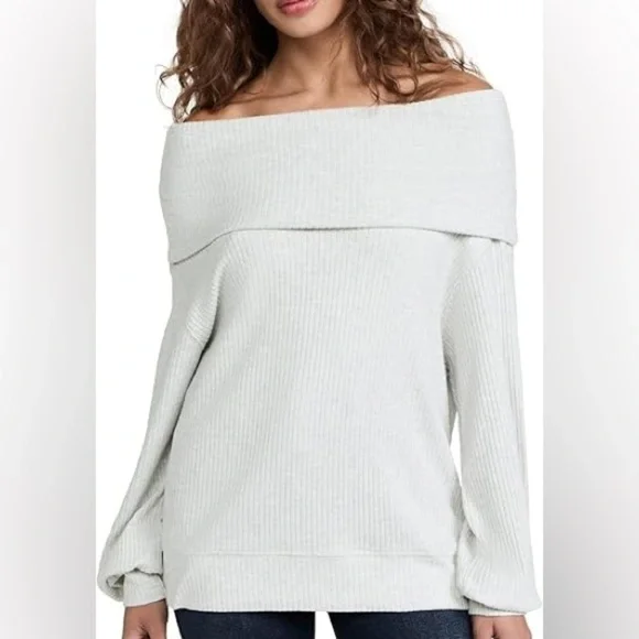 Velvet Graham & Spencer Sweater Ribbed Cowl Neck Long Sleeve XS