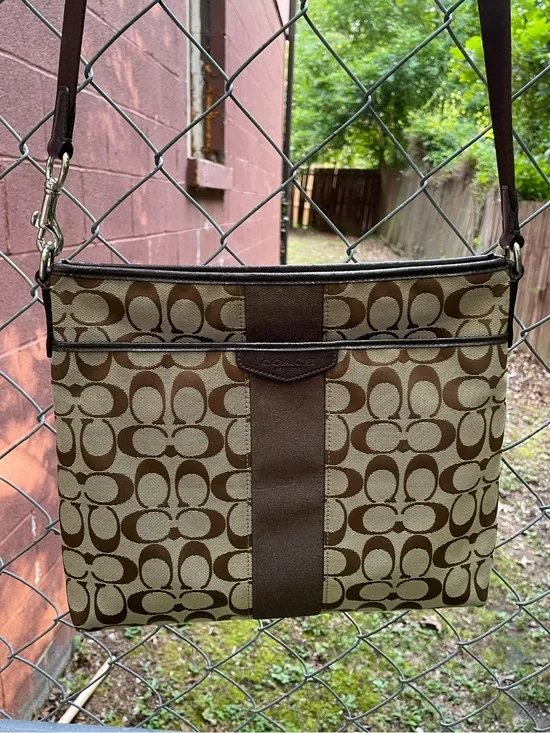 Coach Signature C Canvas Crossbody Bag