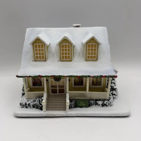 Vintage John Deere Creek Hawthorne Village Light Up Pet Store Shop 2006‎ Deer
