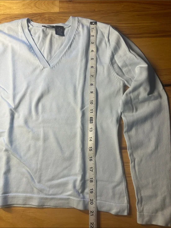 Mossimo Supply Co. Light Blue V-Neck Women's Sweater