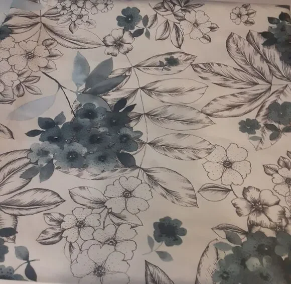 Floral/Botanical Rectangular Tablecloth Earthy 59.5x120