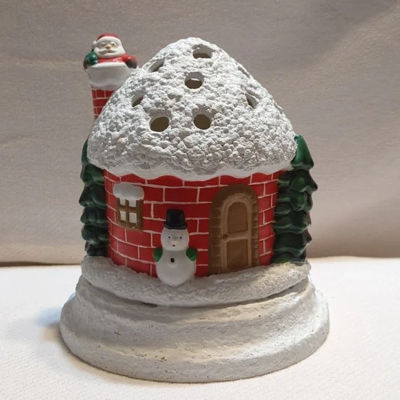Vintage Christmas Candycane‎ Holder house