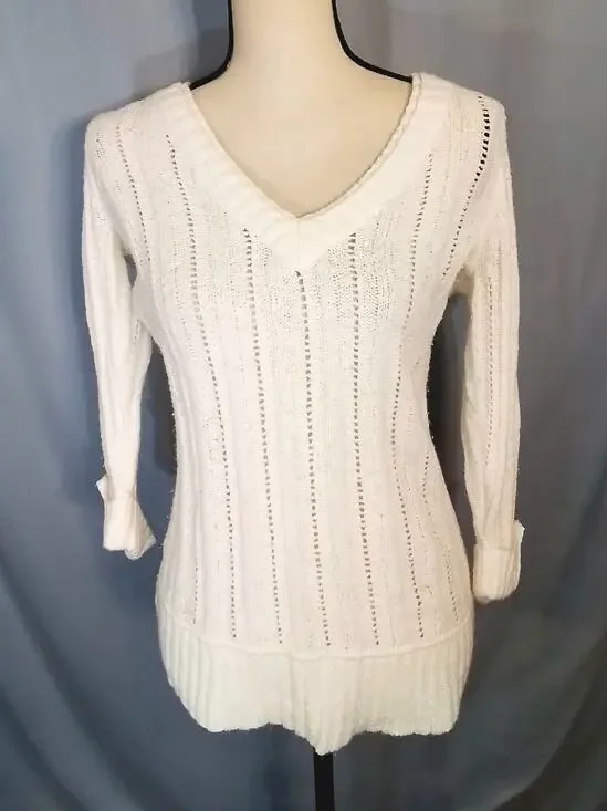 Maurices  white pullover sweater