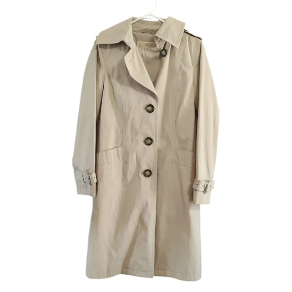 Michael Kors Light Tan Trench Coat