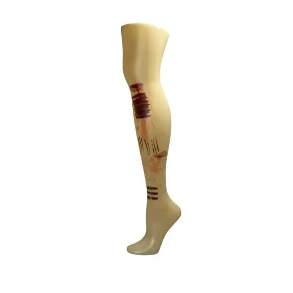 Halloween Bloody Horror Slasher Leg For Lamp 25” Haunted Christmas Story