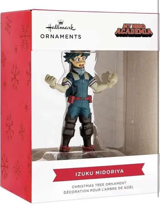 Hallmark My Hero Academia Izuku Midoriya Hanging Christmas Ornament