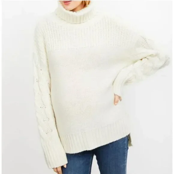 Pietro Brunelli cable knit maternity sweater, size‎ S