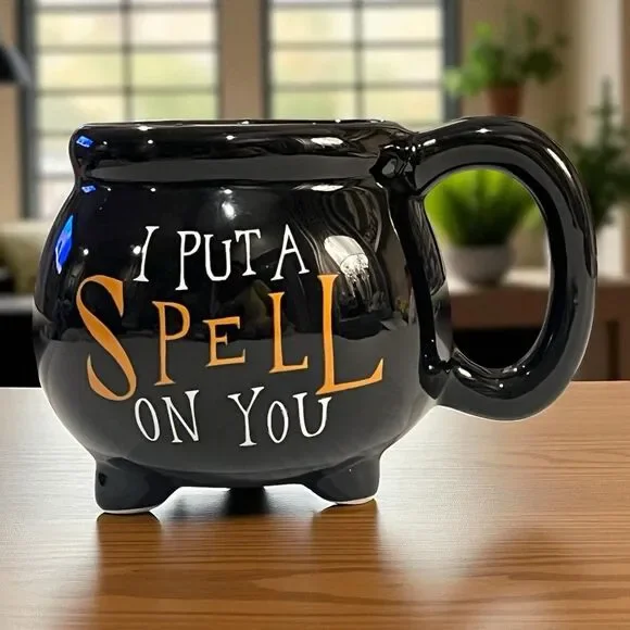 Disney Hocus Pocus Ceramic Footed Caldron Mug I Put A Spell On You Halloween