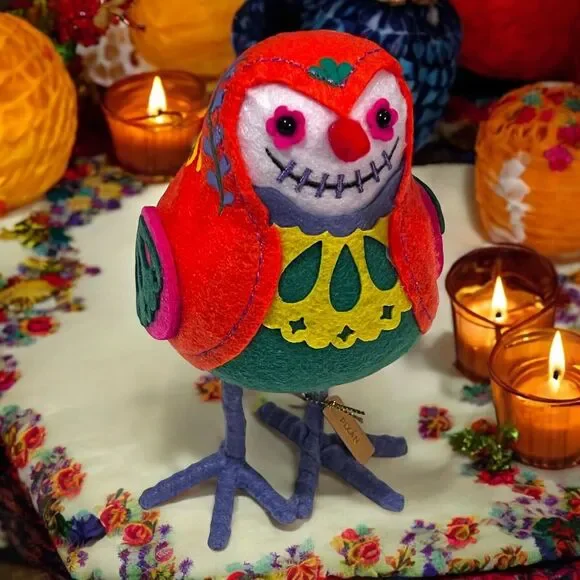 Target Feathery  Friends Dia De Muertos PIXAN  Day of the Dead 2024  Bird