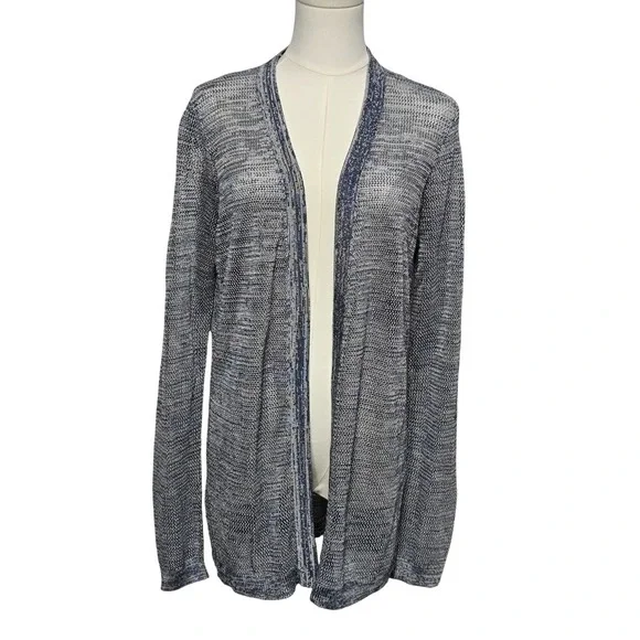 Ann Taylor Factory Cardigan Womens‎ Medium Open Front Lightweight Sweater