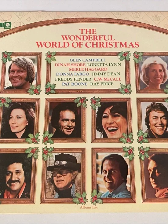 THE WONDERFUL WORLD OF CHRISTMAS VARIOUS ARTIST LP 12