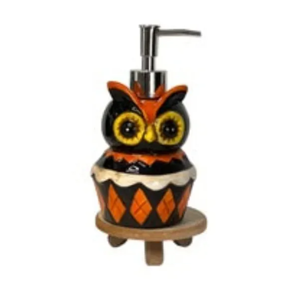 Johanna Parker Owl Soap / Lotion Dispenser
