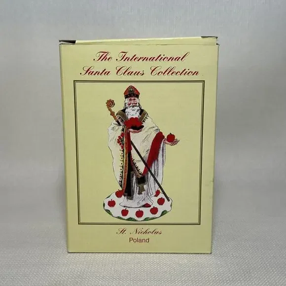 NIB International Santa Claus Collection St. Nicholas Poland 5” Vintage