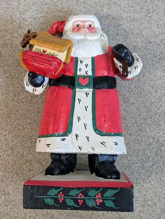 vintage 1990's HOUSE OF HATTEN Santa Claus