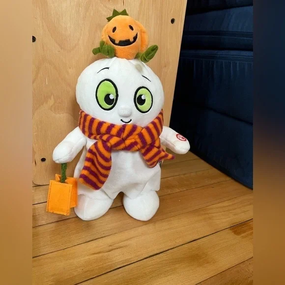 Hallmark Musical Trick 'n' Treat Ghost Stuffed Animal with Motion‎ 12.5 inches