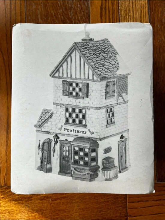 Department 56 Dickens Village “Poulterer” #5926-9 in Box.