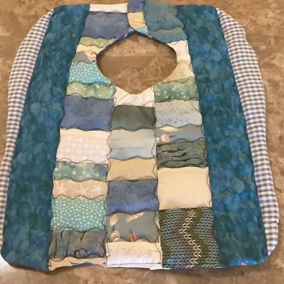Hand Crafted Reversible Baby Bib $12 ea or 3/$25