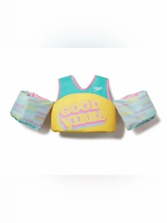 Speedo Kids Yellow & Aqua 