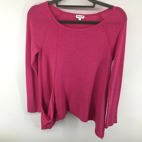 Anthropologie Splendid Fuschia Sweater