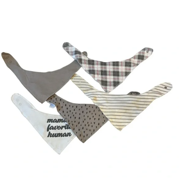 Bundle of Modern Baby Bibs