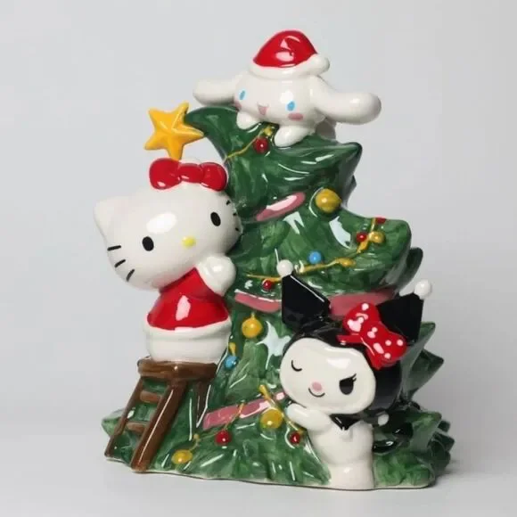 Hello Kitty and Friends Decorating The Tree Figurine 8