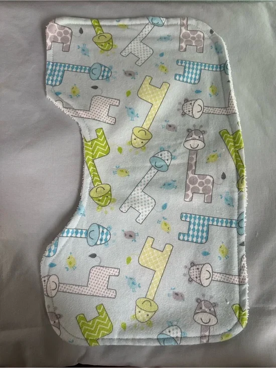 Handmade burp cloth
