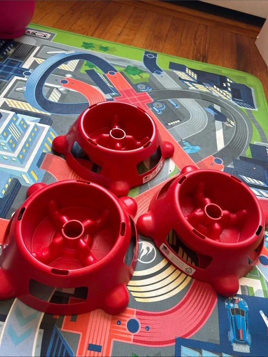 Mini table top plastic Joseph Noblett Christmas tree stand - 3 Pack