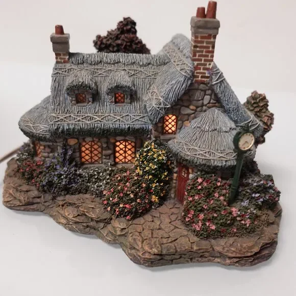 Hawthorne Village Seaside Thomas Kinkade Millers Restaurant Lighted COA 79737