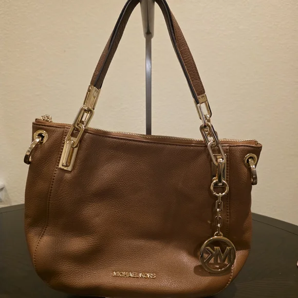 Michael Kors Small Brooke Bag w/Gold Hardware
