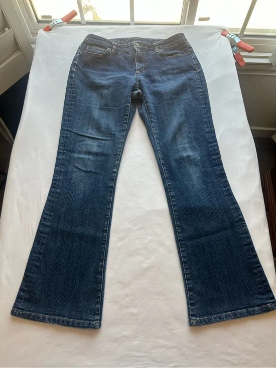Michael Kors Dark Blue Flare Jeans