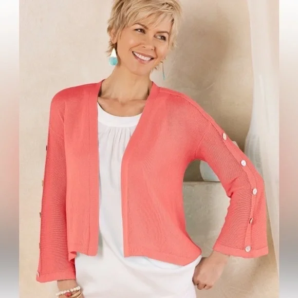 Soft Surroundings- Icon Trisa Cardigan