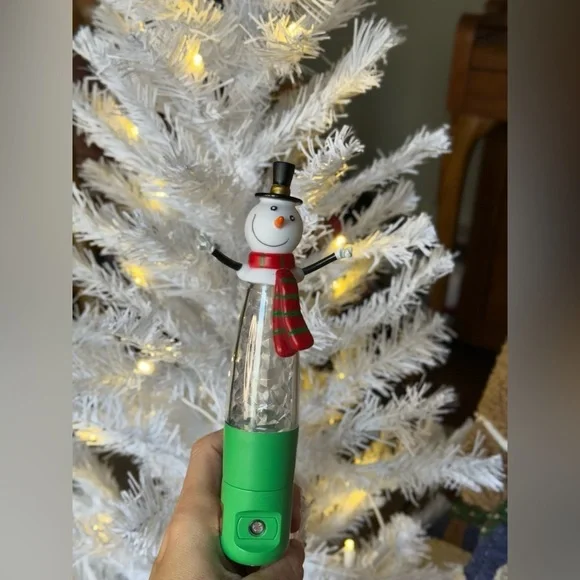 Festive Color Changing Snowman Holiday Nightlight