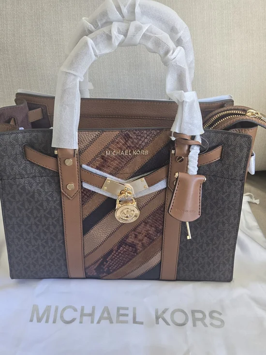 Michael Kors Nouveau Hamilton Satchel Bag (NEW, NEVER UNWRAPPED)