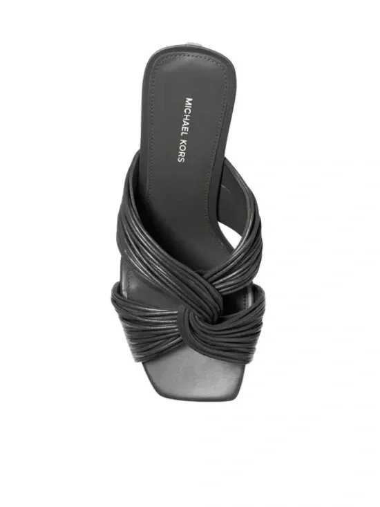 MICHAEL KORS Black Alessia mule Sandal