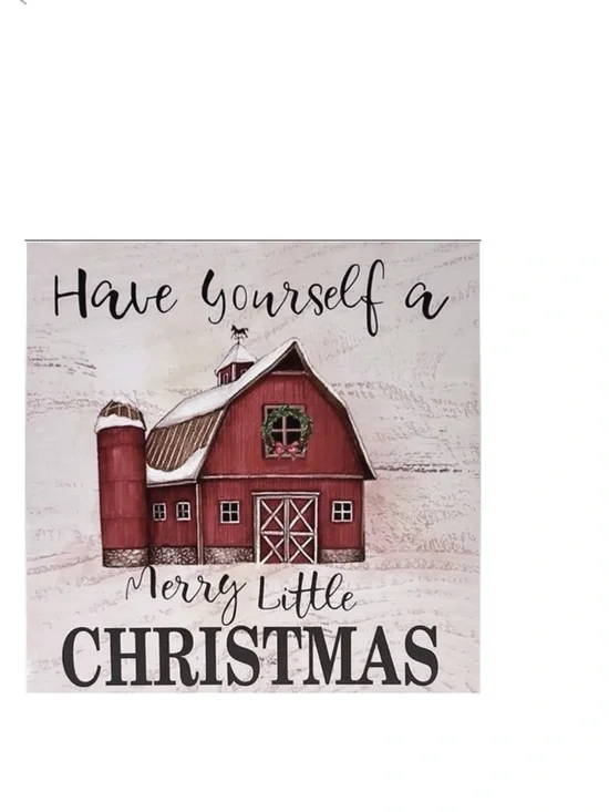 Have Yourself‎ A Merry Little Christmas Wood Holiday Wall Decor Sign