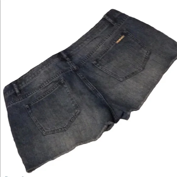 Blue Denim Jeans Cut off Shorts by Michael Kors Size 12