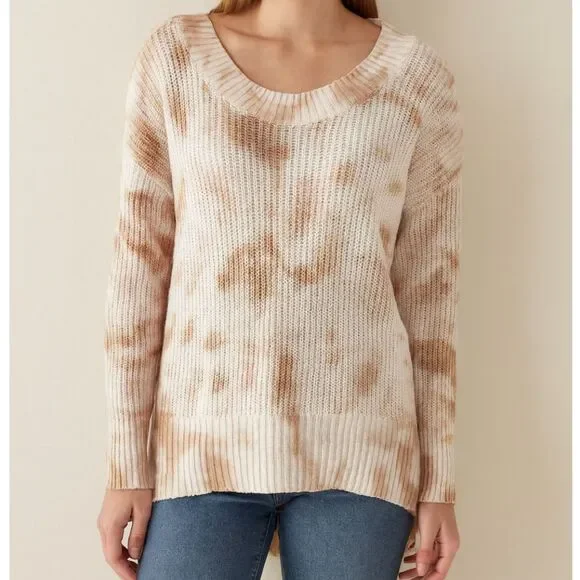 Aerie Tie Dye Knitted Cozy Longline Sweater Size Small