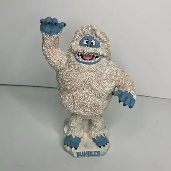 2002 Collectible Bumble Abominable Bobble Head Rudolph the Red Nosed Reindeer