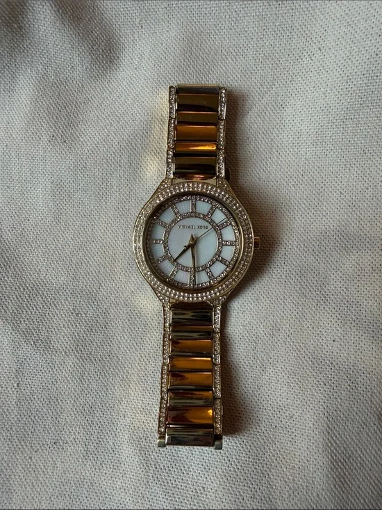 Michael Kors Gold Crystal Women's Watch