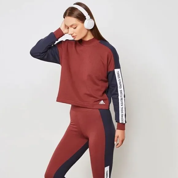 NWT Adidas Crop Top Sweatshirt