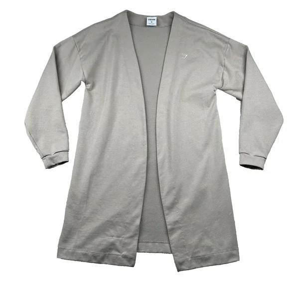 Gymshark Robe Womens XS Whitney Simmons Cardigan Duster Stretch Oversized Baggy