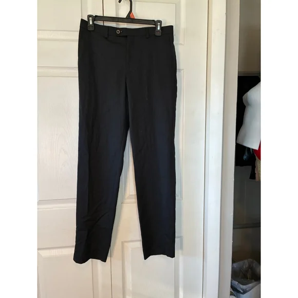 Women's MICHAEL KORS Black Petite Trousers 18P