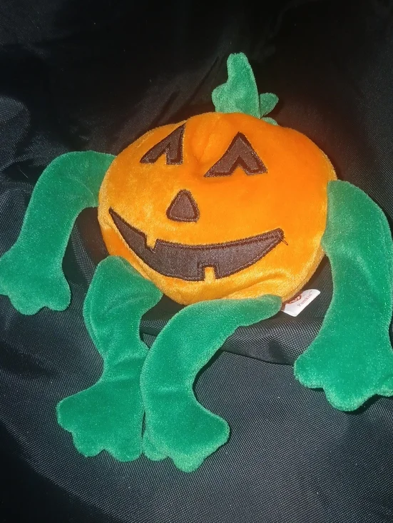 Ty Beanie Babies Collection 'Pumkin' Plush Vintage 1998