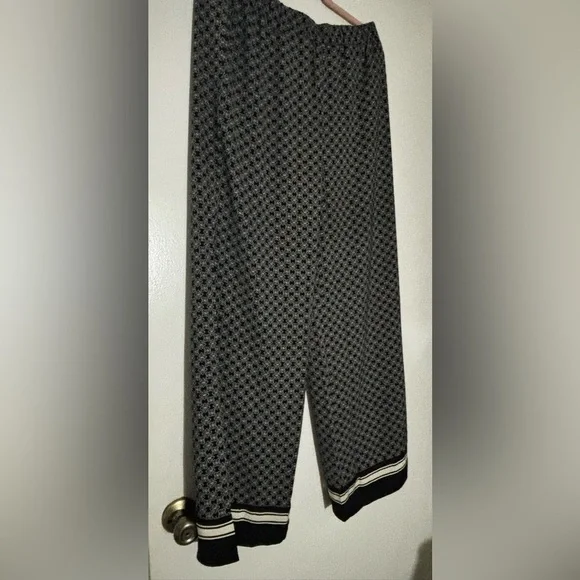MK wide leg logo Pants