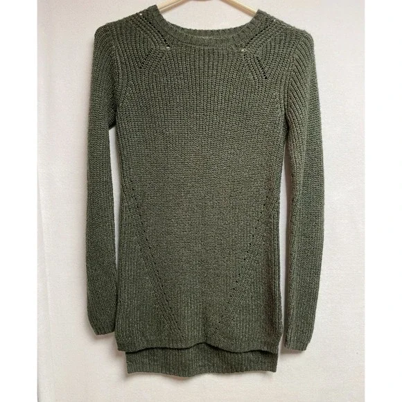 Merona Dark‎ Green Sweater XS Womens Lightweight
