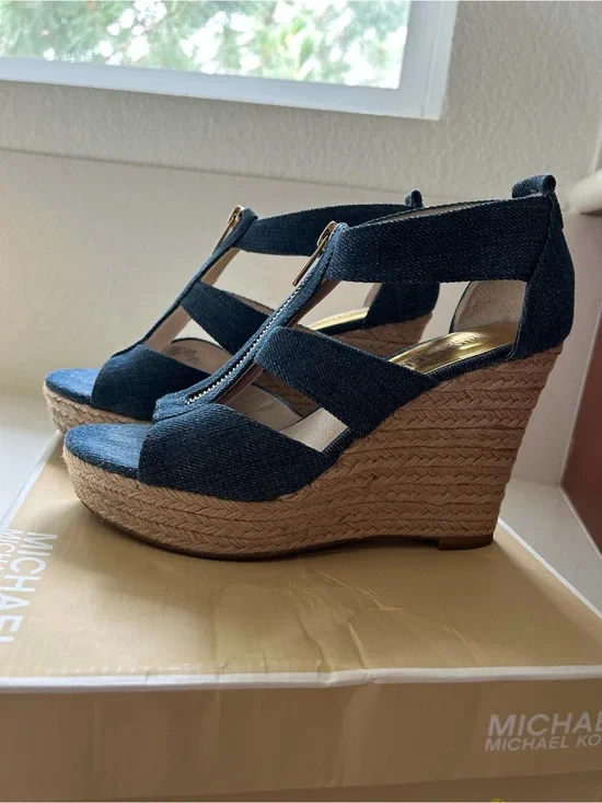 Michael Kors Damita Wedge Sandals