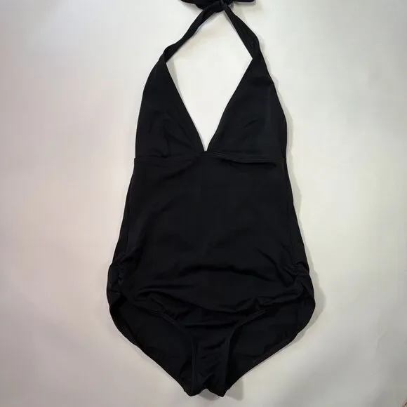 Martin & Osa Women’s Low Back Black Be Piece Bathing Suit Size 6