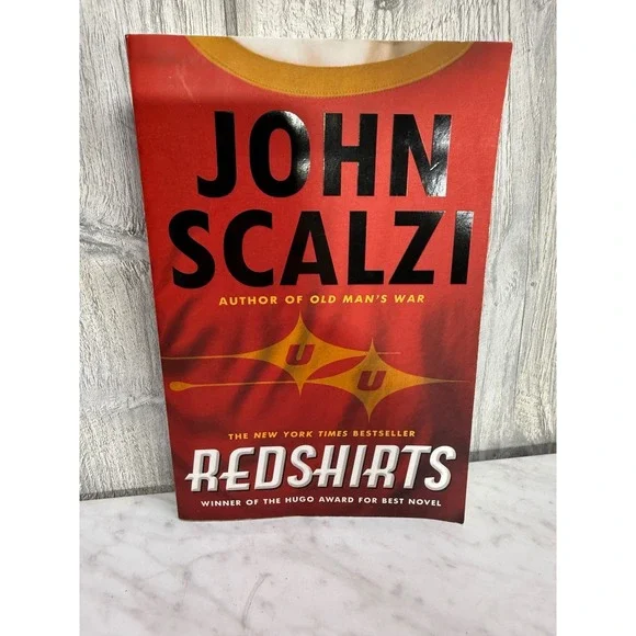 Redshirts John Scalzi Hugo Award Winner Sci-Fi Novel Tor Paperback Book