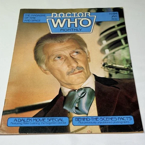 DOCTOR WHO Comic # 84 - January 1984. British Marvel‎ Monthly