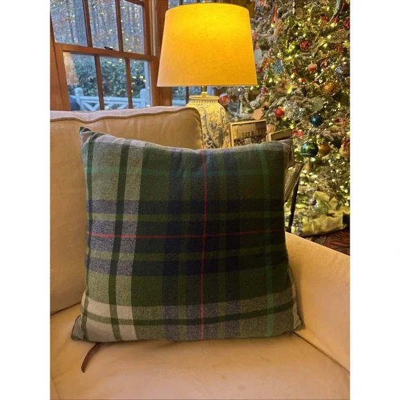 Southern‎ Living Plaid Flannel Green Christmas 20